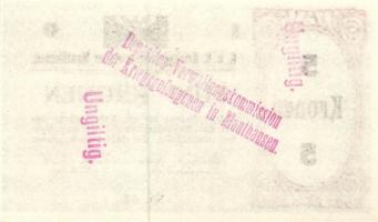 Ausztria/Mauthausen hadifogolytábor 1914-15 1h, 2h, 10h, 20h, 1K, 1,6K, 2K, 5K, 10K, 20K szükségbank...