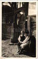 Csíktaploca, Toplita Ciuc (Csíkszereda, Miercurea Ciuc); Csiki székely gyermekek. Andory Aladics Zoltán mérnök felvétele / Secui folklore