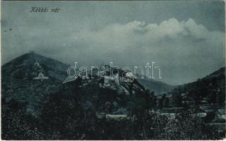 1906 Kékkő, Blauenstein, Modry Kamen; vár. Wertheim Zsigmond kiadása / hrad / castle