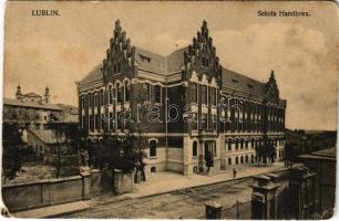 Lublin, Szkola Handlowa / school (EM)