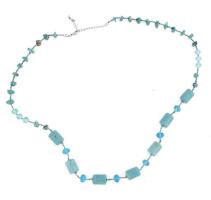 Türkinin nyaklánc nagy méretű kövekkel dobozában 74 cm