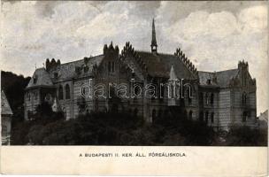 1920 Budapest I. A budapesti II. kerületi állami főreáliskola (1936 óta Toldy Ferenc gimnázium) (kis szakadás / small tear)