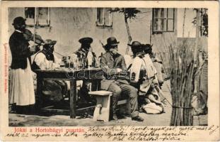 1905 Hortobágy, Jókai a pusztán. Kellermann fivérek kiadása (EK)