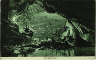 1915 Petrozsény, Petrosany, Petrosani; Boli barlang. Adler fényirda Lupény / Pestera Bolii / Bolii cave, interior (EK)