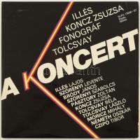 Illés, Koncz Zsuzsa, Fonográf, Tolcsvay - A Koncert, 2 x Vinyl, LP, Album, Stereo, Gatefold Sleeve, 1981 Magyarország (VG+)