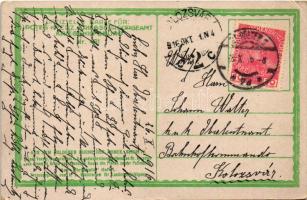 1916 Franz Vesely, Korporal des k.k. Landwehrulanenregimentes Nr. 5. Aus dem goldenen Buche der Arme...