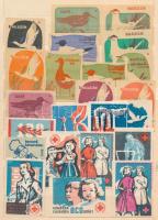 1950-1974 Vegyes magyar gyufacímke tétel