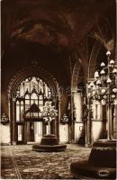 Budapest V. Országház, Parlament, a főrendiház társalgója. Csiky Foto