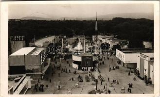 1939 Budapest XIV. Városliget, BNV Budapesti Nemzetközi Vásár, M. kir. dohányjövedék, Ganz + So. Stpl. (EK)