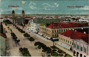 Debrecen, Ferenc József út, látkép (Rb)