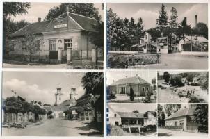 VAS megye - 4 db MODERN város képeslap: Bük, Celldömölk, Sárvár, Csörötnek (Képzőművészeti Alap Kiad...