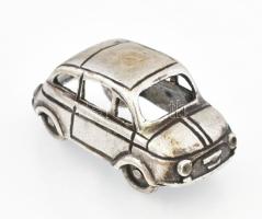Mini ezüst (Ag) autó figura. Jelzett, mozgatható 9 g, 35 mm