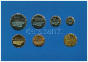 Hollandia 1994. 5c-2 1/2G (6xklf) forgalmi sor karton tokban, pénzverdei zsetonnal T:PP
Netherlands...