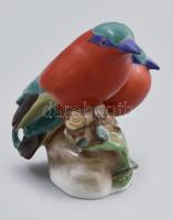 Herendi paradicsommadarak. Kézzel festett, jelzett,hibátlan 12 cm