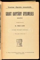 Verne Gyula: Grant kapitány gyermekei I-II. Bp., Magyar Kereskedelmi Közlöny. Kiadói festett egészvá...