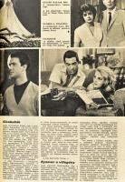 1966 Film-Színház-Muzsika folyóirat majd nem teljes évfolyama, 10 szám hiányzik (2,3,5,7,8,9,15,18,3...