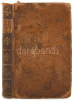 [Gessner, Salomon (1730-1788)]: Idylles de Gessner. Paris, 1793, Chez Le Prieur, Libraire, rue de Savoie No 12., 1 t. (címkép) + 248 p. Francia nyelven. Aranyozott gerincű egészbőr-kötésben, kissé sérült, kopottas borítóval, helyenként kissé foltos lapokkal, egy-két lapon kisebb szakadással.