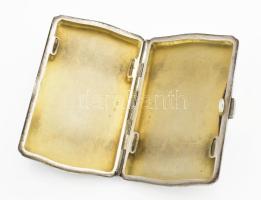 Ezüst (Ag) cigaretta tárca 54 g 8x5 cm