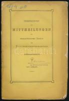 Verhandlungen und Mittheilungen des Siebenbürgischen Vereins für Naturwissenschaft zu Hermannstadt. ...