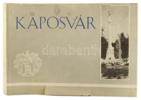 Leskó László: Kaposvár. Kaposvár, 1970, Városi Tanács. Egészoldalas fotókkal illusztrálva. Kiadói harántalakú egészvászon-kötés, sérült kiadói papír védőborítóban. Megjelent 5000 példányban.