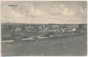 Vrginmost, Gvozd; general view, railway station, vagons. Jos. Drotleft (EK)