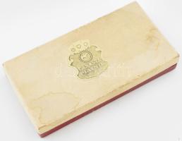 Piatnik kanaszta, 3 pakli francia kártya, eredeti, kissé viseltes dobozában