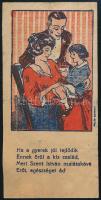 cca 1930 Szent István malátalávé számolócédula