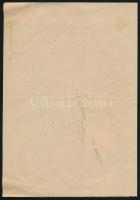 1944 Szappan, Gyertya- és Vegyészeti Gyár, Kőszeg fejléces számla