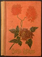 Régi szecessziós képeslap album 144 férőhellyel, kis szakadásokkal / Art Nouveau postcard album for 144 postcards with some small tears (18 x 26,5 cm)