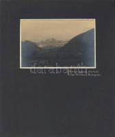 1931 Bolzano / Bozen 3 db városképes fotó kartonpapíron / South-Tirol 3 town-view photos 14x17cm