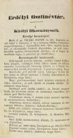 Mentor. Erdélyi népkönyv. Közhasznu ismeretek tára. A' honi szorgalom, 's értelmesedés elő...