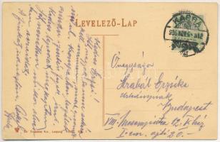 1906 Kassa, Kosice; Fő utca, Adriányi üzlete / main street, shops (EK)