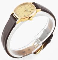 Omega de Ville nói karóra kézi felhúzós szerkezettel. javításra szorul. 23x24 mm