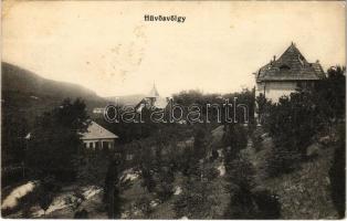 1917 Budapest II. Hűvösvölgy, villák. Schwarcz J. kiadása (Rb)