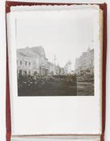 cca 1940 Felvidéki utazás képei. Kb 40 db fotó albumban 4x6 cm