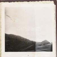 cca 1940 Felvidéki utazás képei. Kb 40 db fotó albumban 4x6 cm