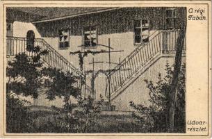 Budapest I. Régi Tabán, udvar részlet (EK)