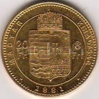 1881 8Ft arany 6,452gr T:2/3+