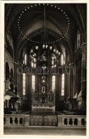 1943 Budapest I. Budavári Koronázó templom belseje