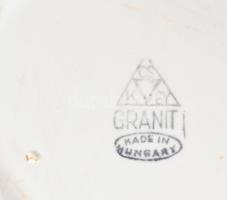 Gránit halas tálaló készlet 6+1 db, Jelzett, hibátlan 50 cm, 21 cm