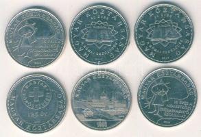 2005-2007. 50Ft (6x) 4klf emlékveret T:2
