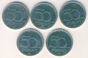2005-2007. 50Ft (5x) 4klf emlékveret T:2