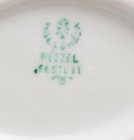 Hollóházi trombitás fiú. Kézzel festett, jelzett, hibátlan 15 cm