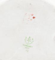 Hollóházi figura és asztali dísz tétel 10 db vegyesen, jó állapotban