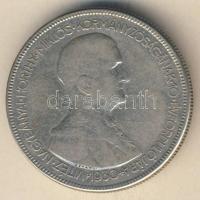1930. 5P Ag "Horthy jobbra" T:3