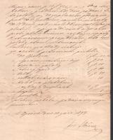 1874 Fizetési felszólítás 50+25+15+10kr illetékbélyeggel