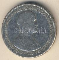 1930. 5P Ag "Horthy jobbra" T:3 ph.