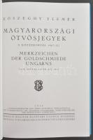Kőszeghy Elemér: Magyarországi ötvösjegyek a középkortól 1867-ig. A Kiss József Könyvkiadó reprint k...