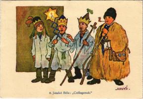 Csillagosok. Tombola-levelezőlap s: Juszkó (EK)