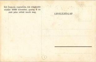 Joseph Gricourt, Paul Sévin; journalistes Francais, Faisant le tour du mond a pied / két francia zsu...